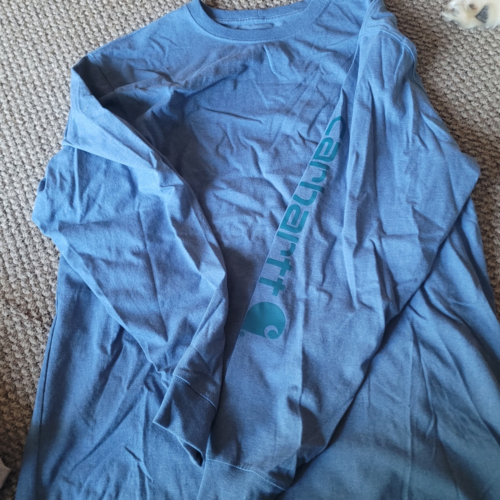 Carhartt Loose Fit Blue Shirt